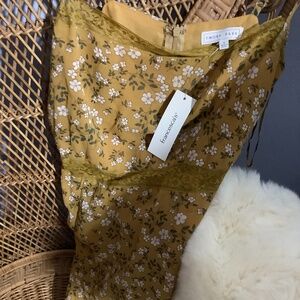 Francescas ,  size small, mustard.